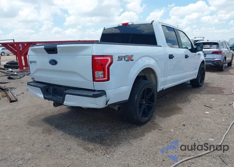 2017 Ford F150 Supercrew из США, поврежденный, VIN 1FTEW1CP8HKD39981